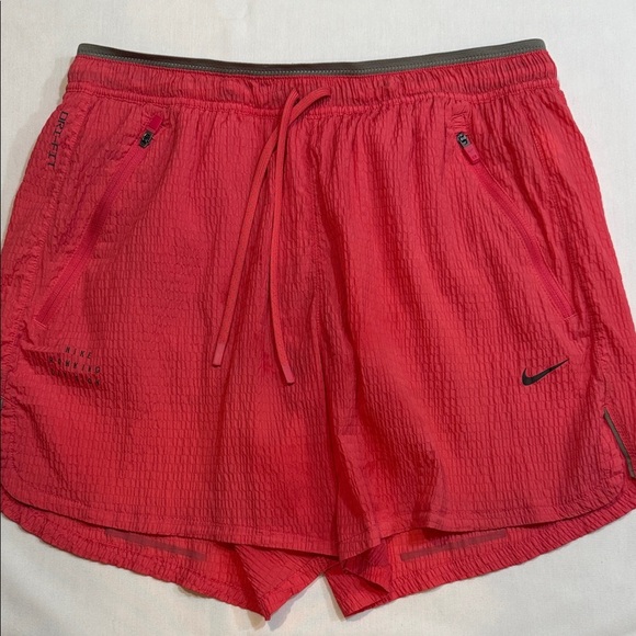 Nike Pants - Nike Dri-Fit Size Medium Red Running Shorts